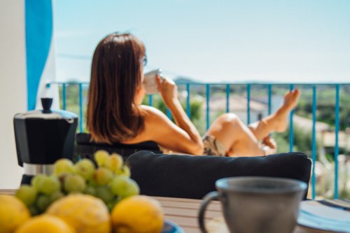 Terrasse à Lotzorai