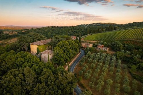 Exploitation agricole à Radda in Chianti