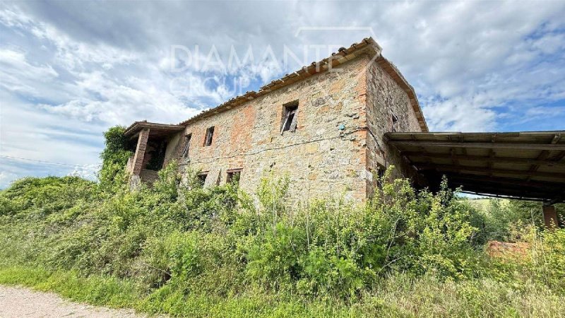Klein huisje op het platteland in Todi
