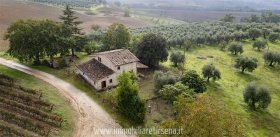 Klein huisje op het platteland in Orvieto