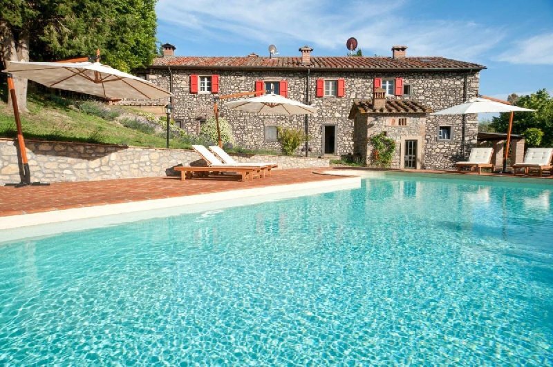 Lantställe i Montecatini Val di Cecina