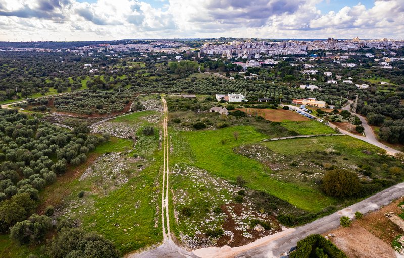 Участок земли в Челье-Мессапика