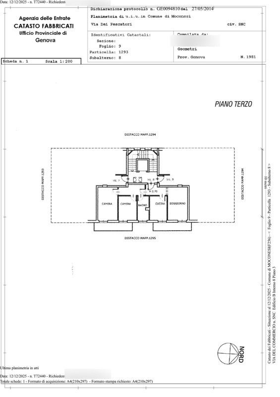 Appartamento a Moconesi