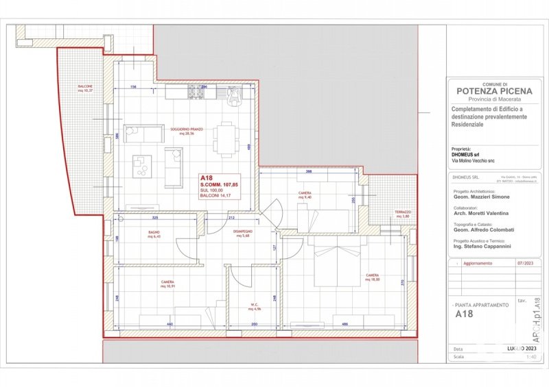 Apartamento em Potenza Picena