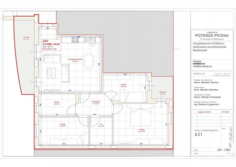 Apartamento en Potenza Picena