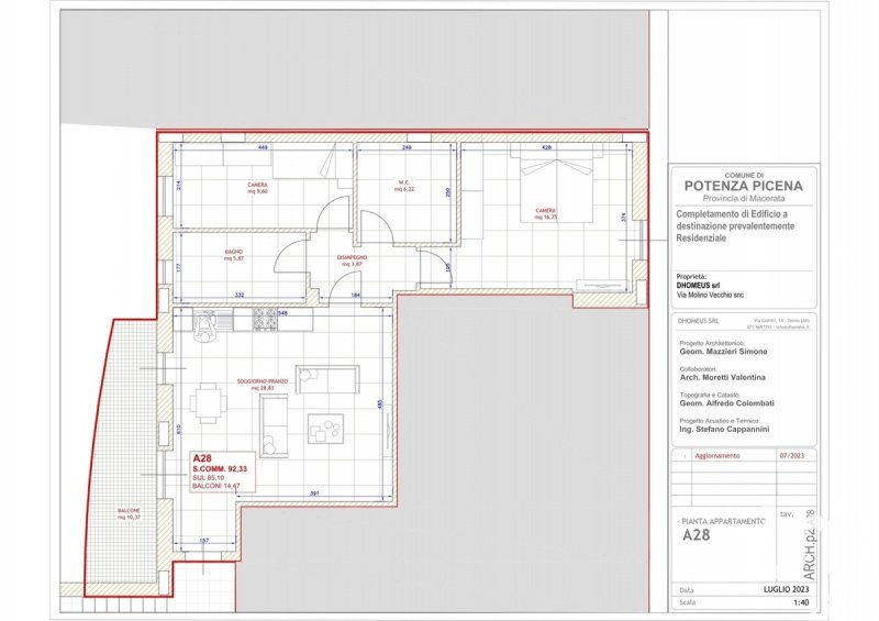 Apartamento em Potenza Picena