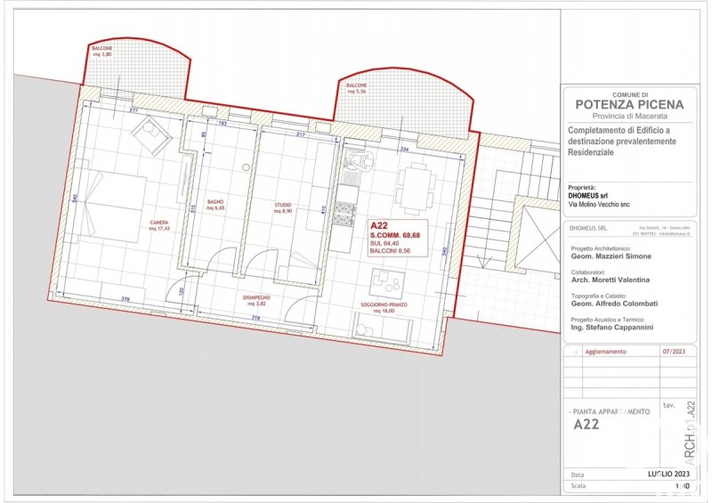 Appartamento a Potenza Picena