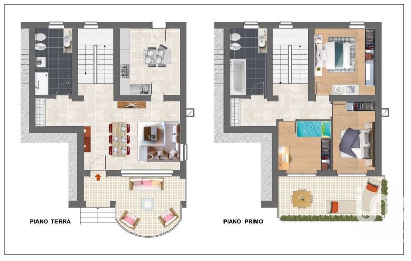 Vrijstaande woning in Filottrano