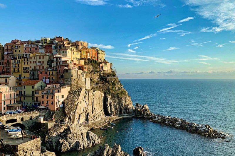 Top-to-bottom house in Riomaggiore