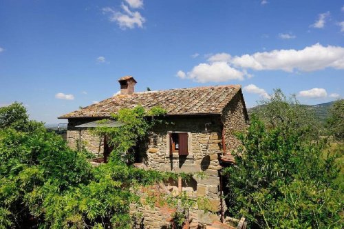 Klein huisje op het platteland in Cortona