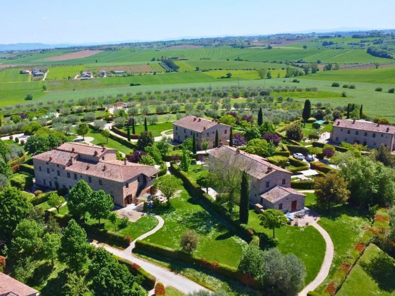 Lucht/land in Cortona