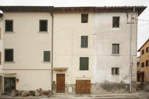 Hus från källare till tak i Sansepolcro