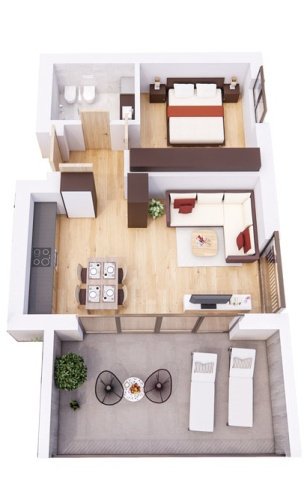 Apartamento en Meltina