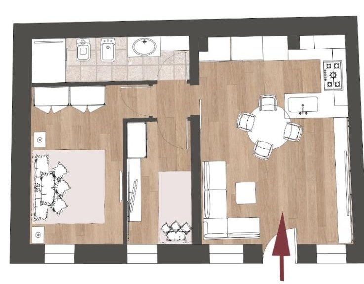 Квартира в Кьоджа