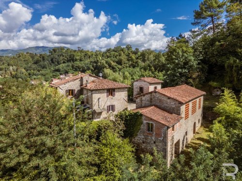 Kleines Dorf in Barga