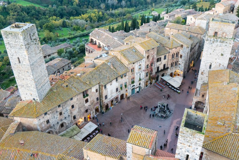 Historisk lägenhet i San Gimignano