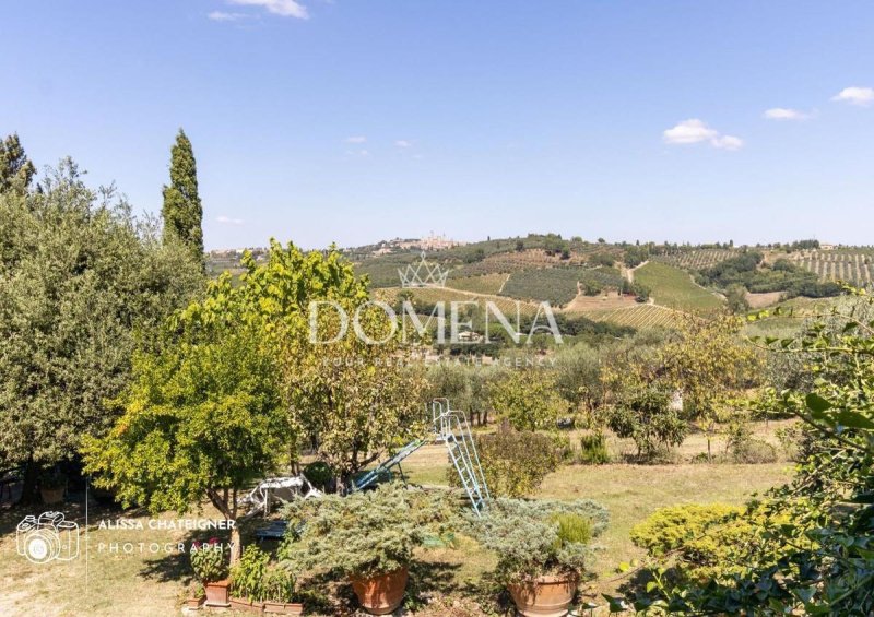 Lantställe i San Gimignano