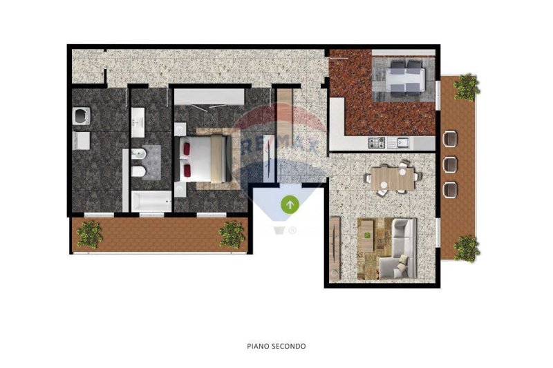 Apartamento em Aci Catena