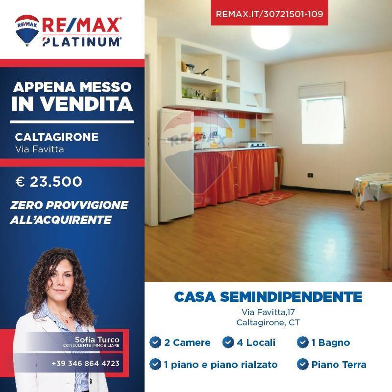 Casa semi indipendente a Caltagirone