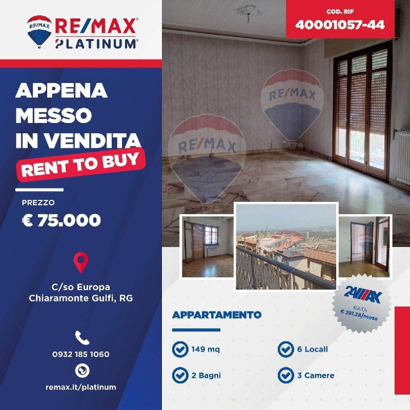 Apartamento em Chiaramonte Gulfi