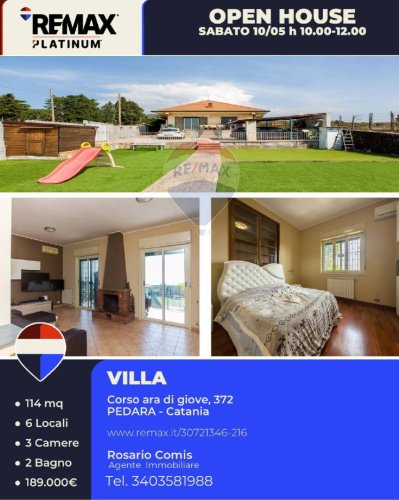 Villa en Pedara
