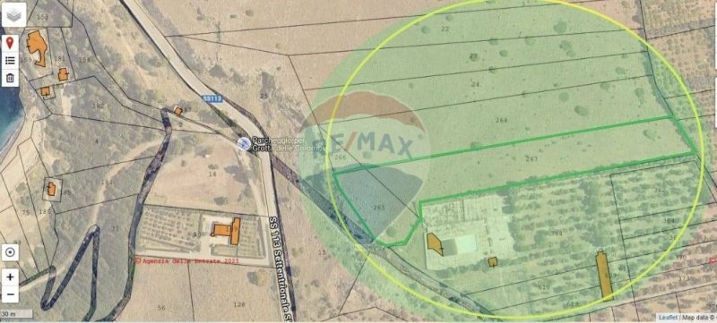 Terrain à bâtir à Terrasini