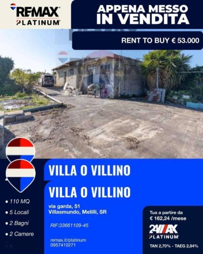 Villa en Melilli