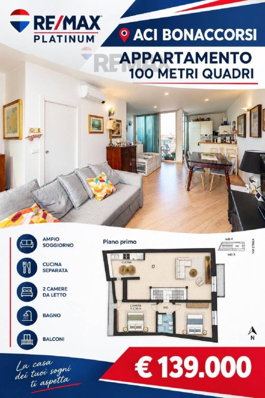 Casa geminada em Aci Bonaccorsi