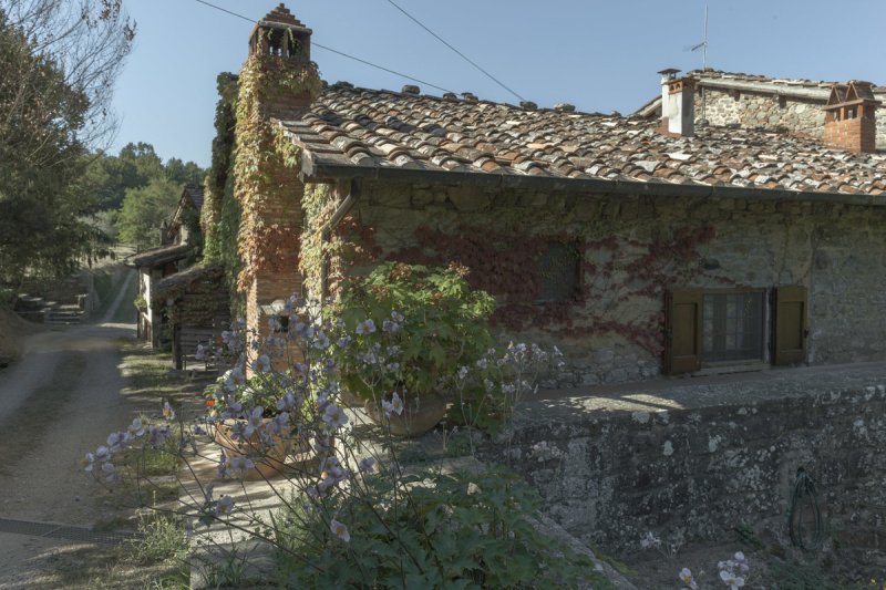 Kleines Dorf in Terranuova Bracciolini