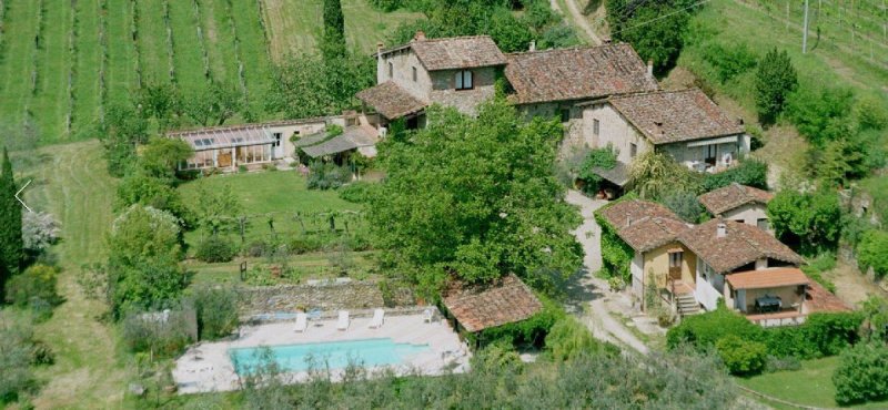 Kleines Dorf in Loro Ciuffenna