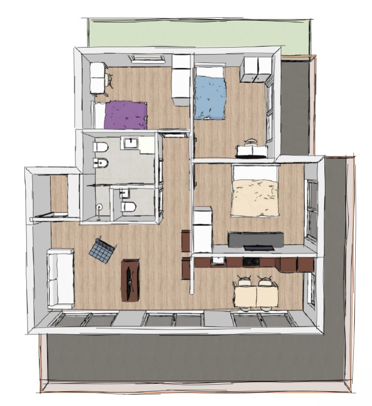 Apartamento em Parcines