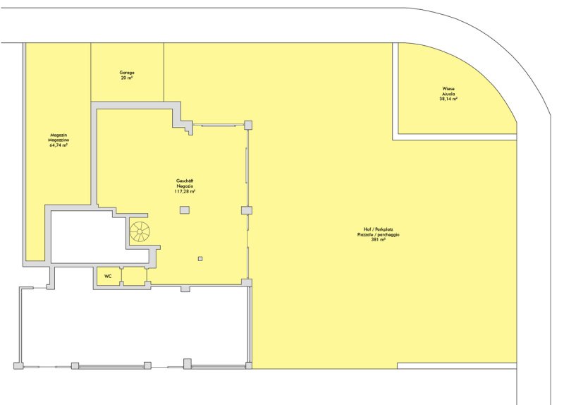 Inmueble comercial en Bresanona