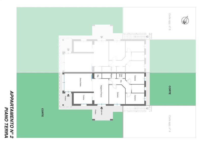 Apartamento independente em Cecina