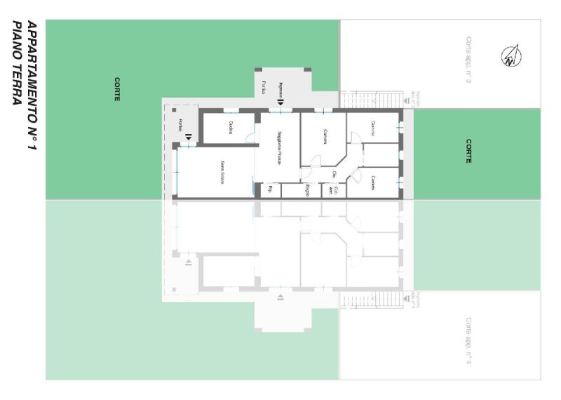 Apartamento independente em Cecina