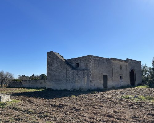 Masseria (lantgårdshus) i Lizzanello