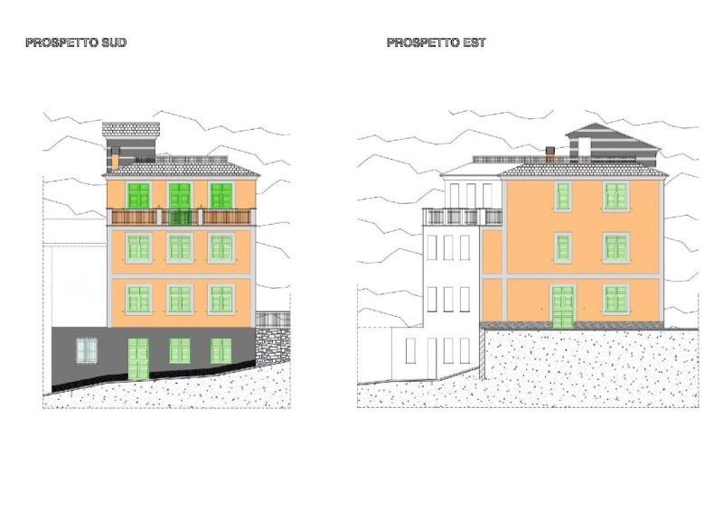 Vrijstaande woning in Carasco