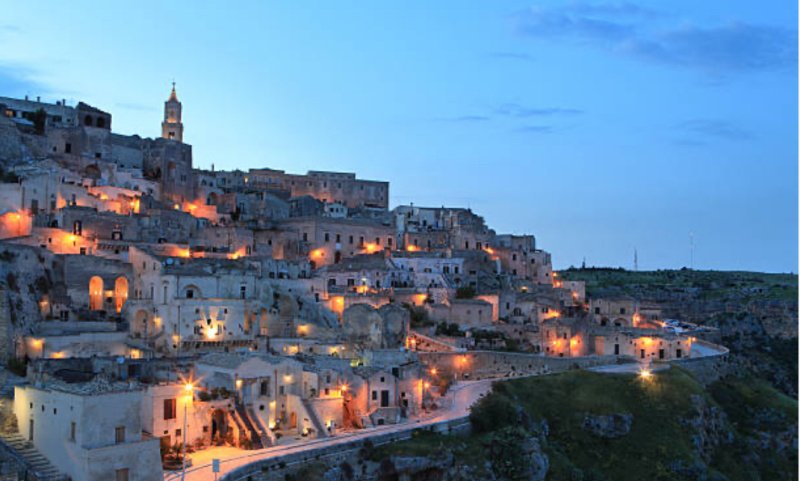 Hus i Matera