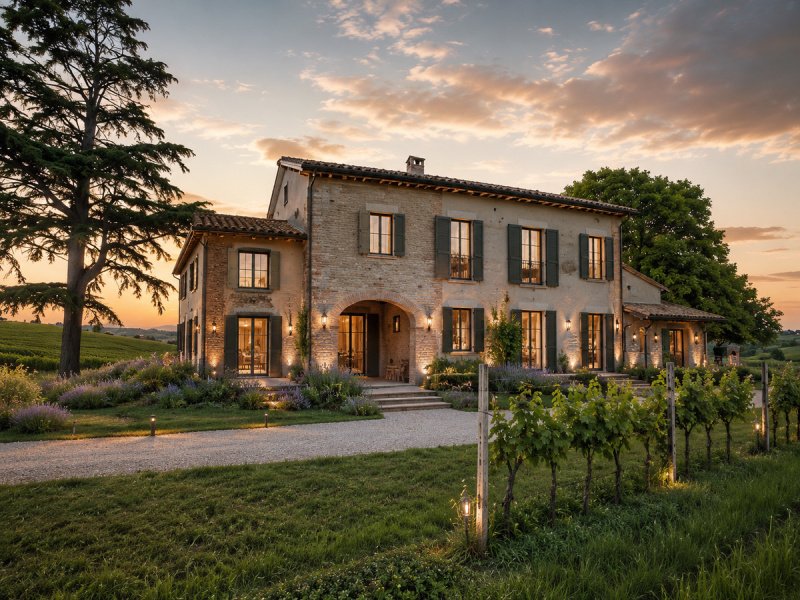 Landhaus in Calosso