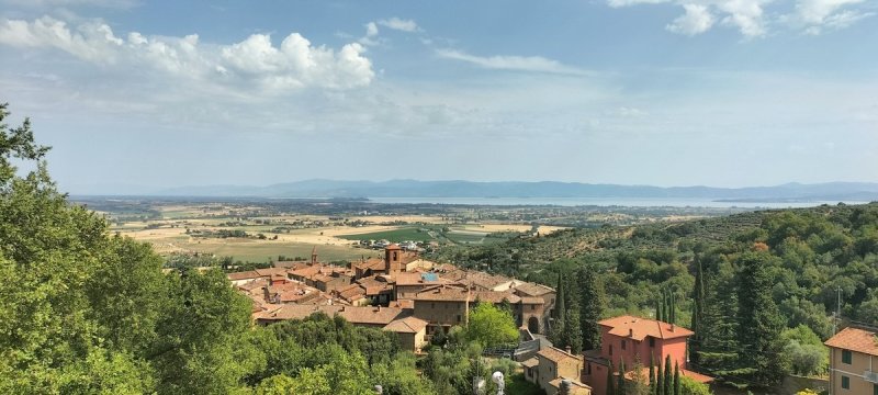 Vrijstaande woning in Paciano