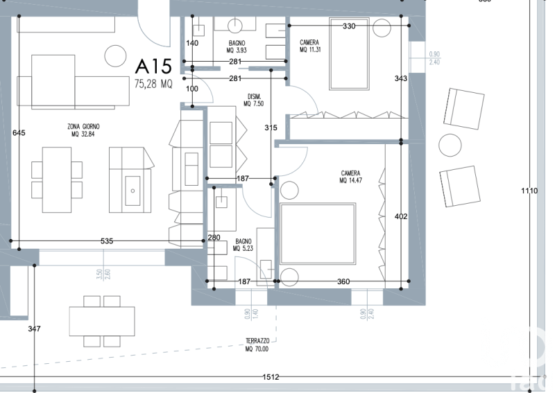 Apartamento en Padua