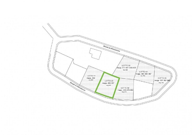 Building plot in Terre Roveresche