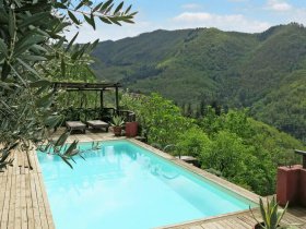 Klein huisje op het platteland in Bagni di Lucca