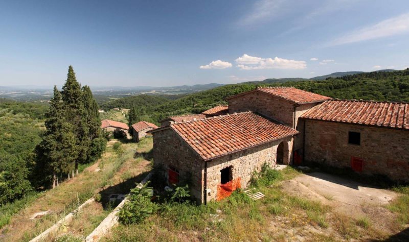 Slott i Greve in Chianti