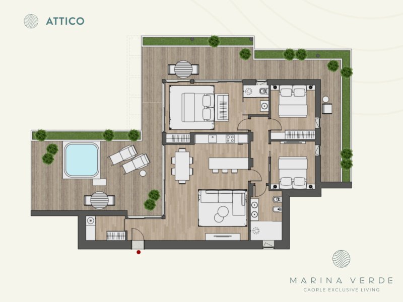 Loft/Sotão em Caorle