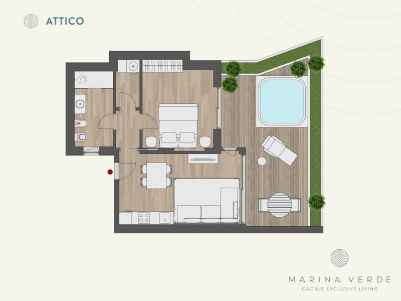 Loft/Sotão em Caorle