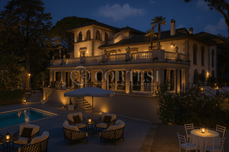 特拉西梅诺湖畔帕西尼亚诺别墅