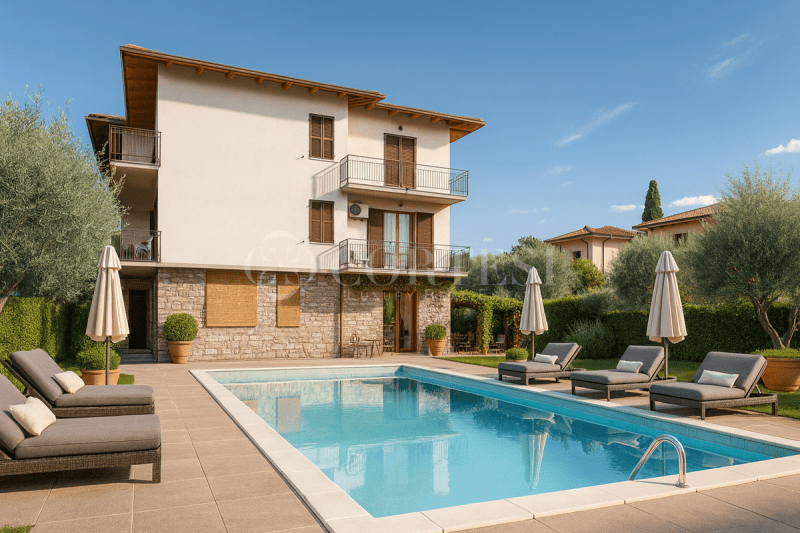 特拉西梅诺湖畔帕西尼亚诺独栋房屋