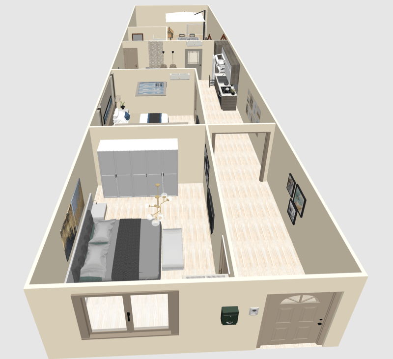 Vrijstaande woning in Alliste