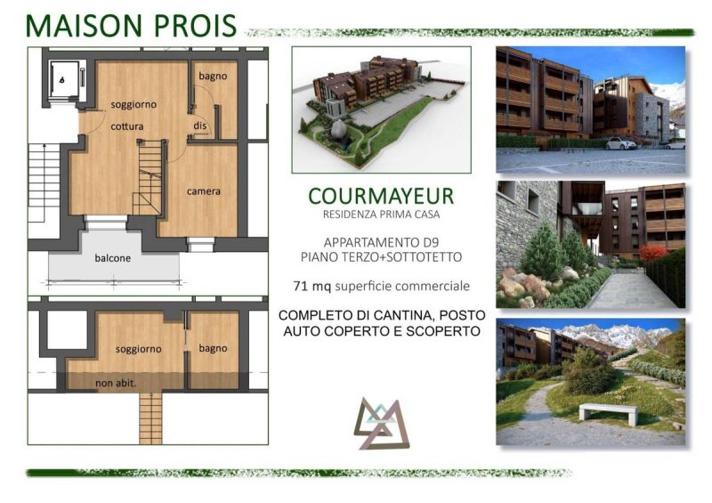 Appartement à Courmayeur