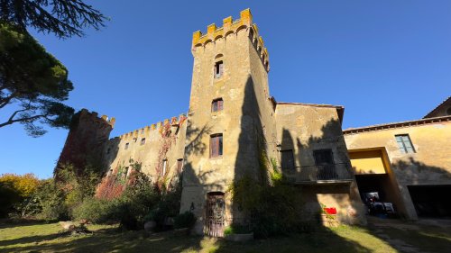 Kasteel in Pienza